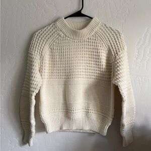 Universal Threads Cream Knit Sweater